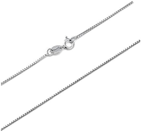 Chaîne Fine à Maille Vénitienne en Argent 925