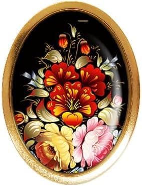 Bague Bouquet de fleurs bijou cabochon fantaisie Bohème rouge roses