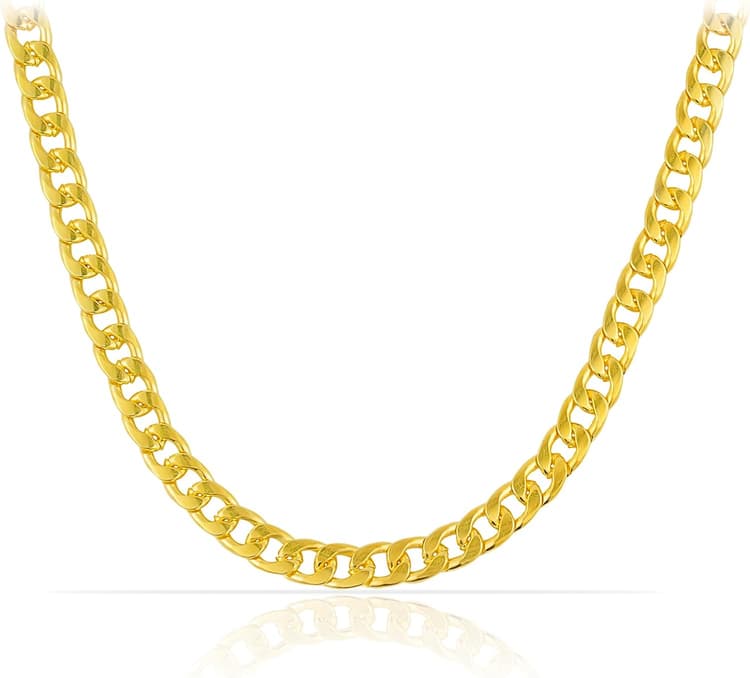 Kit de Costume de Hip Hop Rappeur, 10Pcs Accessoires Années 80-90 Adulte Enfant avec Chaîne Plaquée Or, Pendentif Signe Dollar, Accessoires Rappeur Hip Hop pour Concerts de Rap Cosplay, Fête