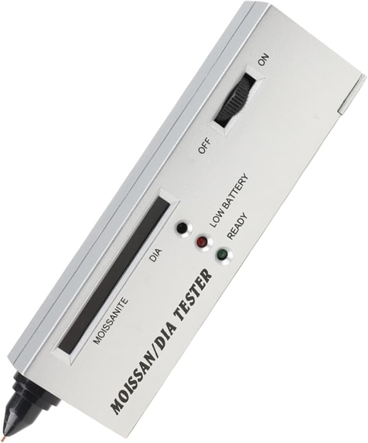 Test Or Kit Testeur en or, kit professionnel de testeur en or pour les bijoux, dispositif électronique de diamant haute précision portable