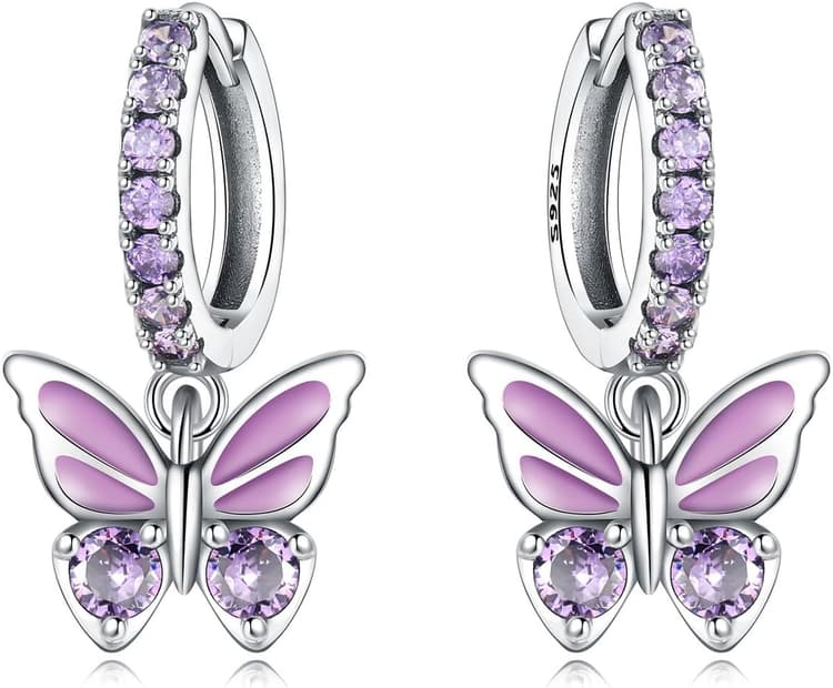 Boucles d'oreilles Femme Argent Boucles d'oreilles Pendantes pour Femmes Boucle d'oreille Pendante Boucles d'oreilles Pendantes 925 Boucles d'oreilles